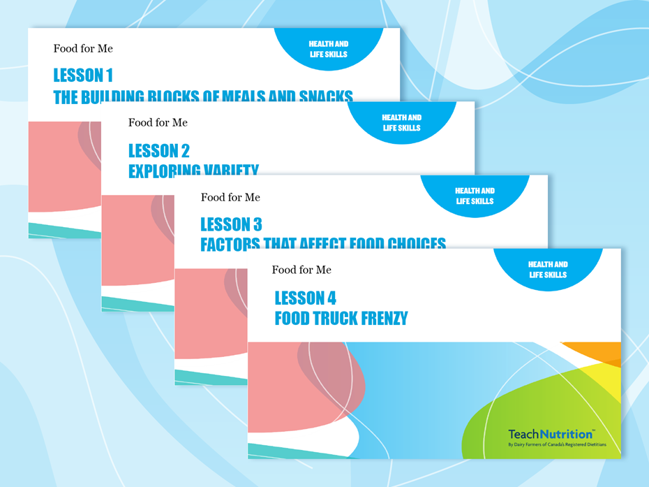 Food for Me Slide Decks