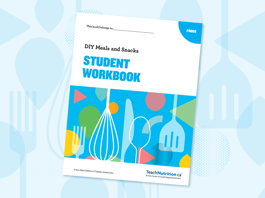 DIY Meals and Snacks Student Workbook